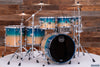 MAPEX SATURN CLASSIC BIG SIZE 6 PIECE 3 UP / 2 DOWN DRUM KIT, AQUA FADE