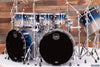 MAPEX SATURN CLASSIC 9 PIECE MONSTER DOUBLE BASS DRUM KIT, TEAL BLUE FADE