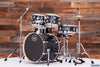 MAPEX VENUS 5 PIECE FUSION DRUM KIT WITH HARDWARE, CYMBALS & STOOL, BLACK GALAXY SPARKLE