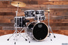 MAPEX VENUS 5 PIECE FUSION DRUM KIT WITH HARDWARE, CYMBALS & STOOL, BLACK GALAXY SPARKLE