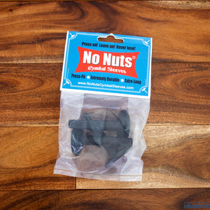 NO NUTS CYMBAL SLEEVES PACK OF 3 BLACK