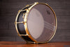 NOBLE & COOLEY 14 X 7 SS CLASSIC WALNUT SOLID SHELL SNARE DRUM, MATTE BLACK (PRE-LOVED)