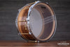 NOBLE & COOLEY 14 X 7 SS CLASSIC TWO TONE WALNUT SOLID SHELL SNARE DRUM, NATURAL GLOSS (PRE-LOVED)
