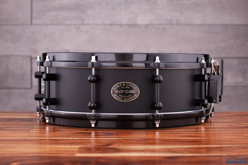 NOBLE & COOLEY 14 X 4.75 ALLOY CAST ALUMINIUM SNARE DRUM, CAST 