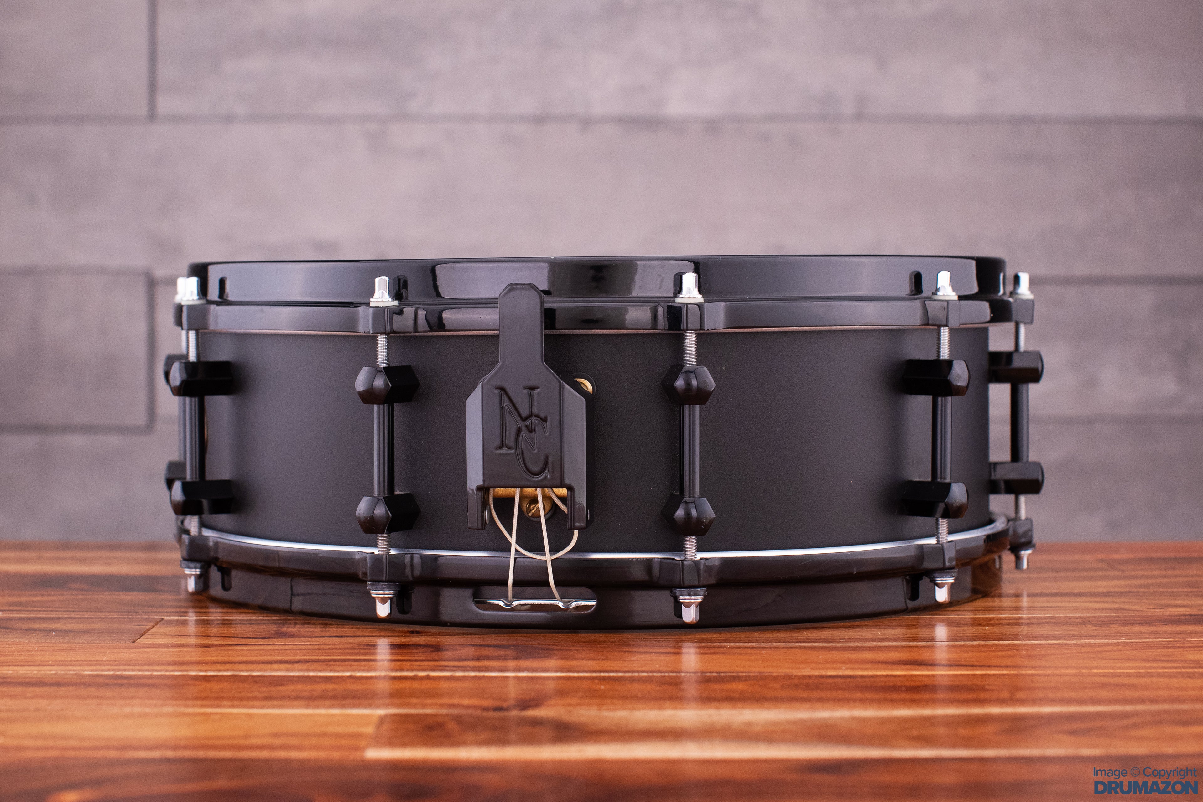 NOBLE & COOLEY 14 X 4.75 ALLOY CAST ALUMINIUM SNARE DRUM, CAST 