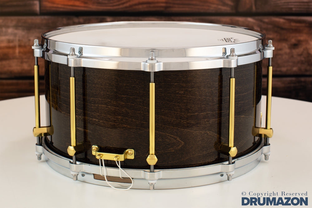 NOBLE & COOLEY 14 X 7 SS CLASSIC SOLID MAPLE SHELL SNARE DRUM 