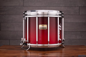 PEARL 14 X 12 CHAMPIONSHIP MEDALIST PIPE SNARE SCARLET FADE (PRE-LOVED)