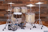 PEARL MASTERS MAPLE RESERVE (MRV) 4 PIECE DRUM KIT, PLATINUM GOLD OYSTER (PRE-LOVED)