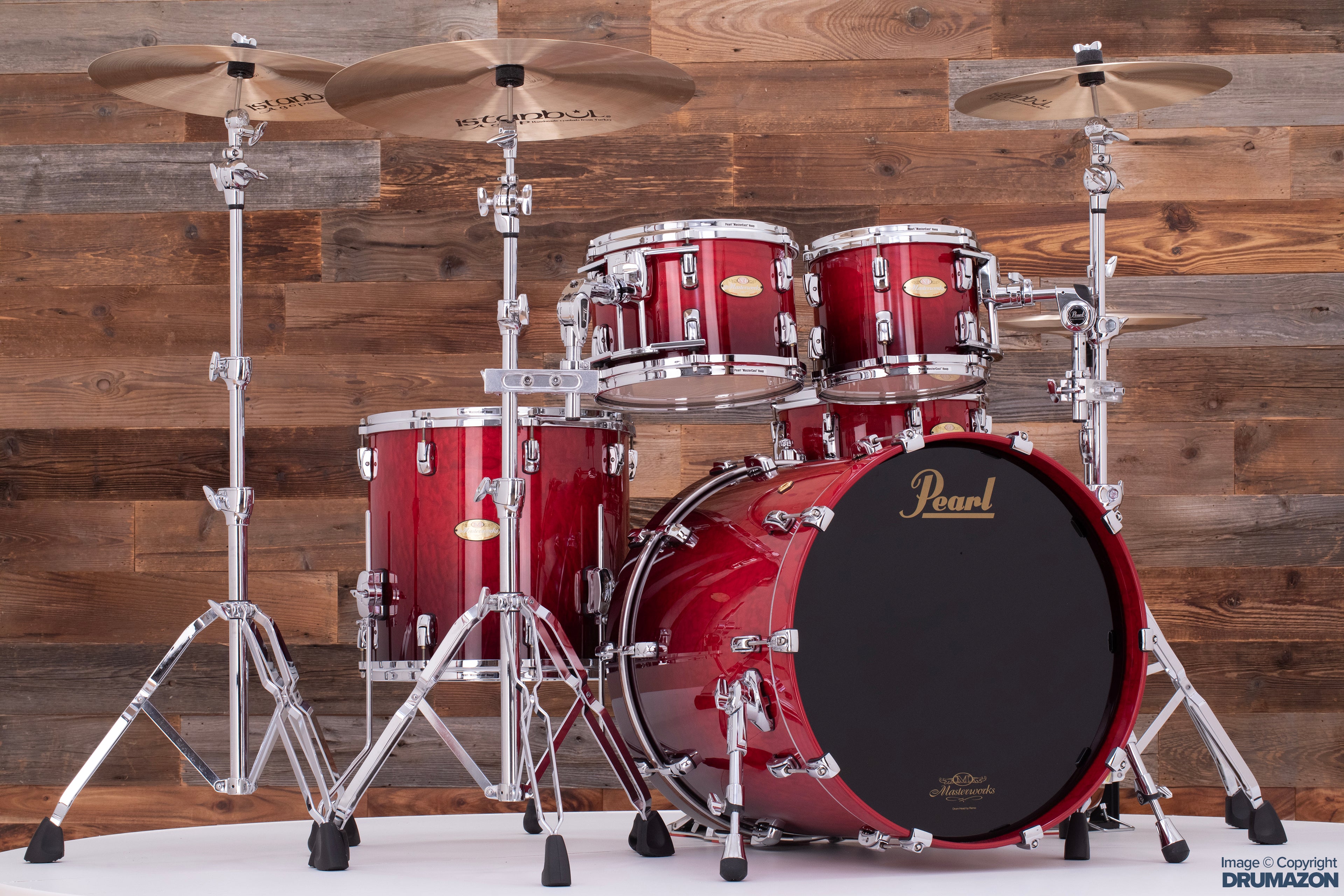 TAMBOR ARTESANAL PEARL MASTERWORKS 5 PECESTAMBOR ARTESANAL PEARL MASTERWORKS 5 PECES  