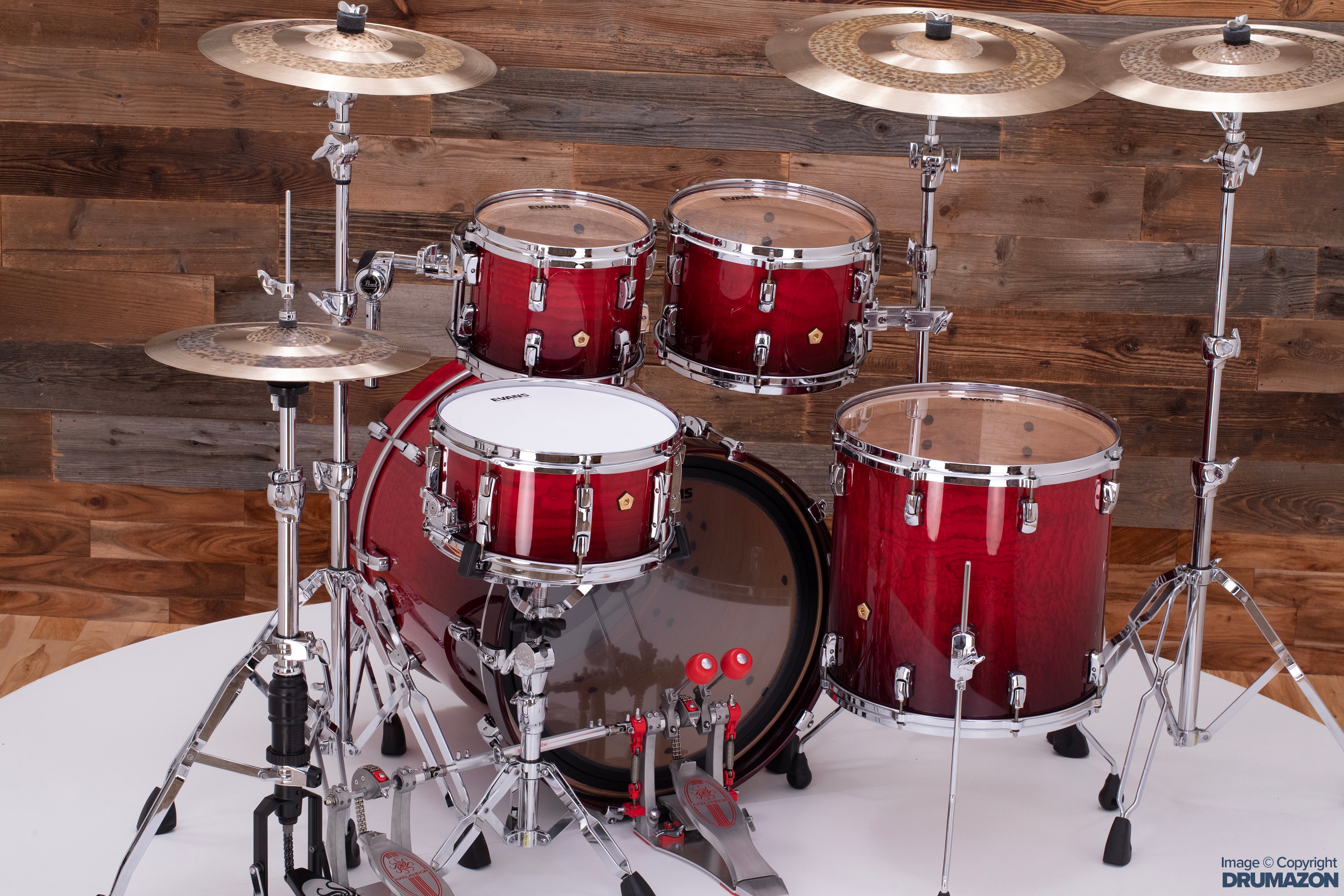 กลองชุด 5 ชิ้น PEARL MASTERWORKS ARTISANกลองชุด 5 ชิ้น PEARL MASTERWORKS ARTISAN  