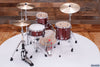 PEARL MIDTOWN 4 PIECE COMPACT DRUM KIT WITH BAGS, BLACK CHERRY GLITTER