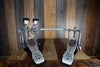 PEARL P2052BL ELIMINATOR REDLINE BELT DRIVE DOUBLE PEDAL, LEFT FOOTED + CASE