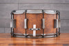 PORK PIE 14 X 7 MAPLE / ASH SNARE DRUM, RUSTY WALLACE FINISH, GREY FITTINGS