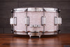 ROGERS 14 X 6.5 DYNA-SONIC BEAVERTAIL SNARE DRUM, WHITE MARINE PEARL