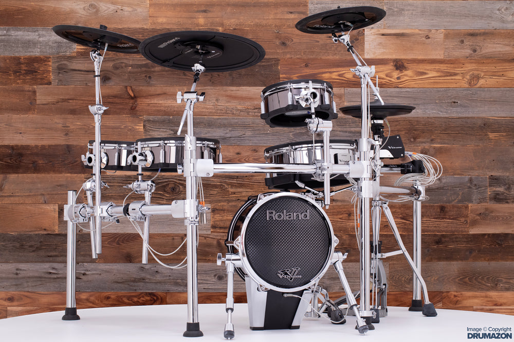 Gladys Brawl tyrant ROLAND TD-50KV V DRUMS ELECTRONIC DRUM KIT, FLAGSHIP MODEL (PRE-LOVED) – Drumazon Gladys Brawl tyrant ROLAND TD-50KV V DRUMS ELECTRONIC DRUM KIT, FLAGSHIP MODEL (PRE-LOVED) – Drumazon