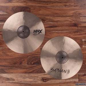 SABIAN 15" HHX COMPLEX MEDIUM HI-HAT CYMBALS (PAIR) (PRE-LOVED)