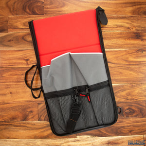 SABIAN RED FLIP STICK BAG, RED AND GREY (PRE-LOVED)