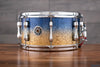 SAKAE OSAKA HERITAGE 13 X 6.5 EVOLVED MAPLE SNARE DRUM, LAZURITE GOLD