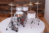 SAKAE OSAKA HERITAGE EVOLVED 4 PIECE MAPLE DRUM KIT, PEARL WHITE