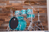 SAKAE OSAKA HERITAGE EVOLVED 5 PIECE MAPLE DRUM KIT, TURQUOISE CHAMPAGNE