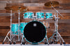 SAKAE OSAKA HERITAGE EVOLVED 6 PIECE MAPLE DRUM KIT, TURQUOISE CHAMPAGNE