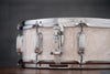 SLINGERLAND 14 X 5.5 RADIO KING SOLID MAPLE SNARE DRUM, WHITE MARINE PEARL