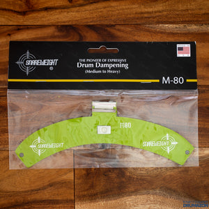 SNAREWEIGHT M80 WASABI GREEN LIMITED EDITION DRUM DAMPENING SYSTEM