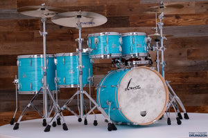 SONOR VINTAGE SERIES BEECH 5 PIECE DRUM KIT, CALIFORNIA BLUE (PRE-LOVED)