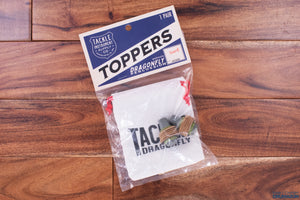 TACKLE BY DRAGONFLY DRUM STICK TOPPERS - HARD LEATHER