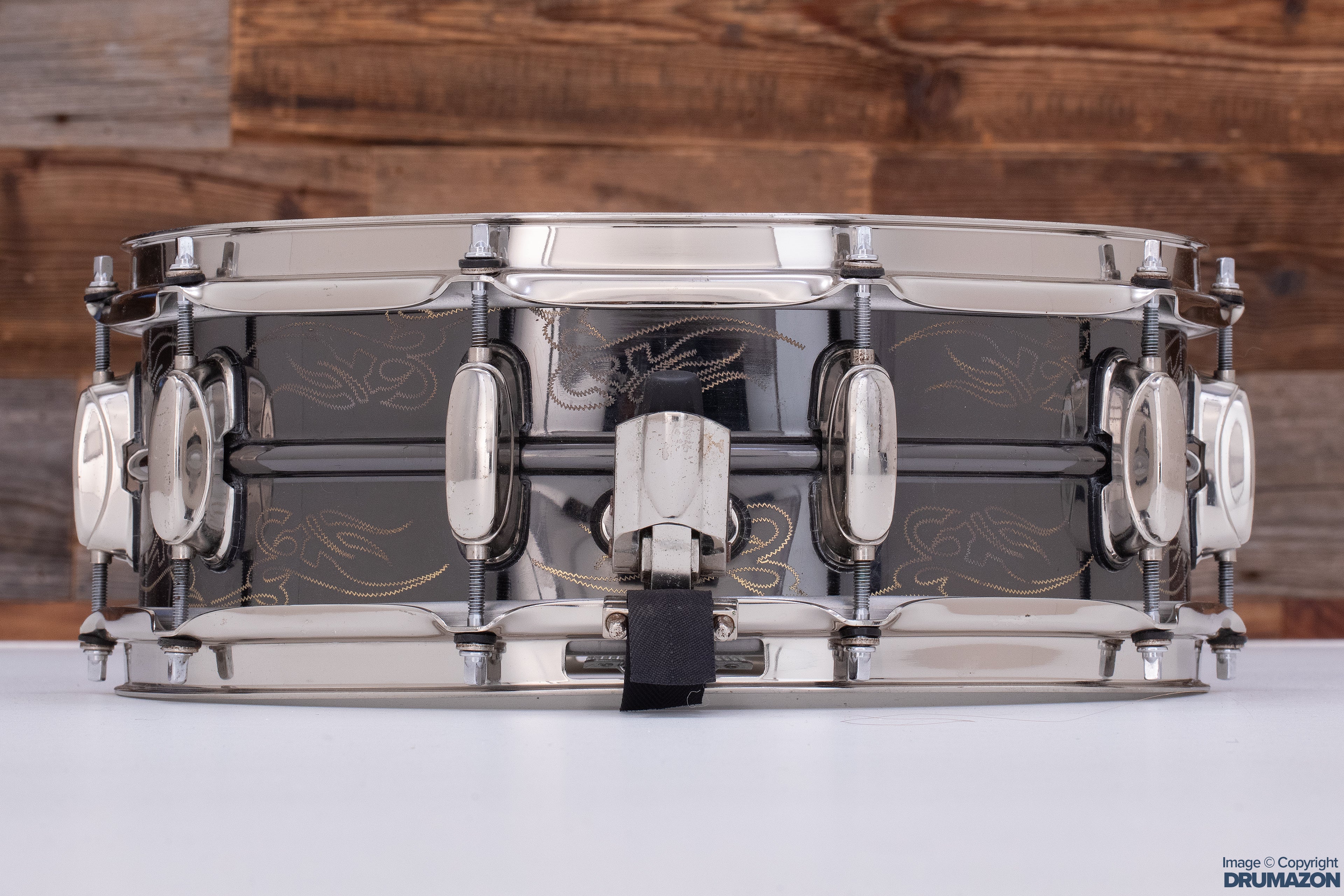 TAMA 14 X 5 KENNY ARONOFF TRACKMASTER SIGNATURE BRASS SNARE DRUM 