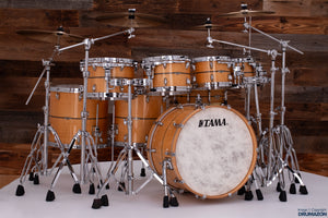 TAMA STAR MAPLE 7 PIECE DRUM KIT, GLOSS SYCAMORE (PRE-LOVED)