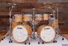 TAMA STAR MAPLE 8 PIECE DOUBLE BASS DRUM KIT, GLOSS SYCAMORE (PRE-LOVED)