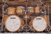 TAMA STAR MAPLE 8 PIECE DOUBLE BASS DRUM KIT, GLOSS SYCAMORE (PRE-LOVED)