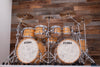 TAMA STAR MAPLE 8 PIECE DOUBLE BASS DRUM KIT, GLOSS SYCAMORE (PRE-LOVED)