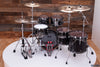 TAMA STARCLASSIC PERFORMER 6 PIECE HYPERDRIVE BIRCH / BUBINGA DRUM KIT MIDNIGHT SILVER MIST (PRE-LOVED)