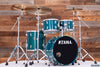 TAMA 1980'S SUPERSTAR 4 PIECE DRUM KIT, AQUA MARINE (PRE-LOVED)