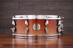 YAMAHA 13 X 5.5 ABSOLUTE BEECH NOUVEAU SNARE DRUM, GOLD SPARKLE FADE (PRE-LOVED)