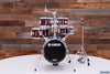 YAMAHA RICK MAROTTA SIGNATURE HIP GIG 5 PIECE PORTABLE DRUM KIT AND THRONE, CHERRY WOOD (PRE-LOVED)