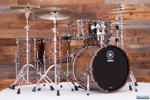 YAMAHA LIVE CUSTOM HYBRID OAK 6 PIECE DRUM KIT, UZUKURI NATURAL EARTH