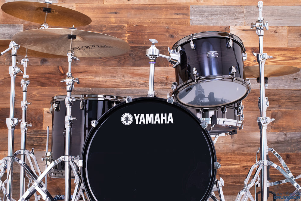 YAMAHA LIVE CUSTOM OAK 3 PIECE DRUM KIT BLACK SHADOW SUNBURST PRE LO Drumazon