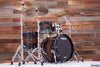 YAMAHA LIVE CUSTOM HYBRID OAK 4 PIECE DRUM KIT, UZU EARTH SUNBURST (PRE-LOVED)