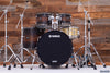 YAMAHA LIVE CUSTOM HYBRID OAK 4 PIECE DRUM KIT, UZU EARTH SUNBURST (PRE-LOVED)