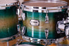 YAMAHA PHOENIX PHX 5 PIECE DRUM KIT, TEXTURED TURQUOISE SUNBURST