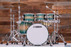 YAMAHA PHOENIX PHX 5 PIECE DRUM KIT, TEXTURED TURQUOISE SUNBURST