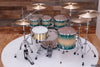 YAMAHA PHOENIX PHX 5 PIECE DRUM KIT, TEXTURED TURQUOISE SUNBURST