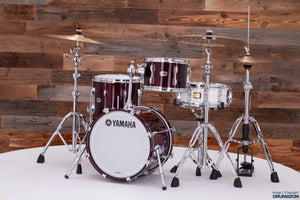 YAMAHA RECORDING CUSTOM 3 PIECE BOP DRUM KIT, CLASSIC WALNUT LACQUER