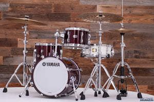 YAMAHA RECORDING CUSTOM 3 PIECE BOP DRUM KIT, CLASSIC WALNUT LACQUER