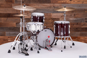 YAMAHA RECORDING CUSTOM 3 PIECE BOP DRUM KIT, CLASSIC WALNUT LACQUER