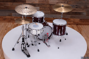 YAMAHA RECORDING CUSTOM 3 PIECE BOP DRUM KIT, CLASSIC WALNUT LACQUER