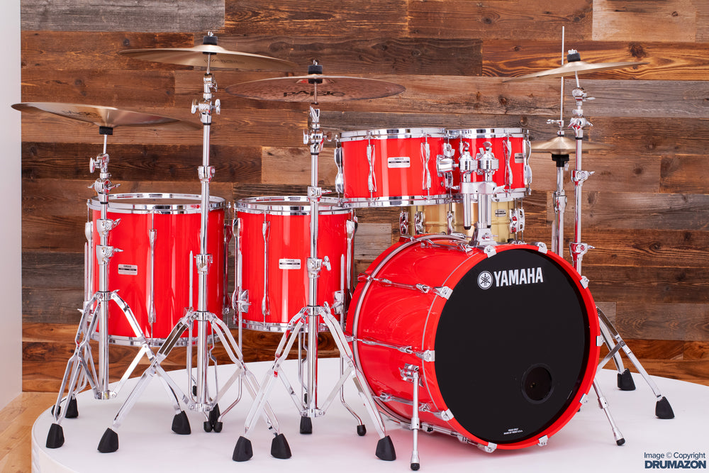 Yamaha recording custom hot on sale red